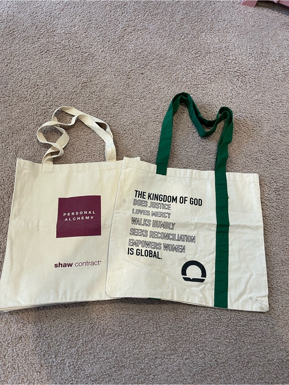 2pcs Trendy Retro Everyday Wear Tote Bags